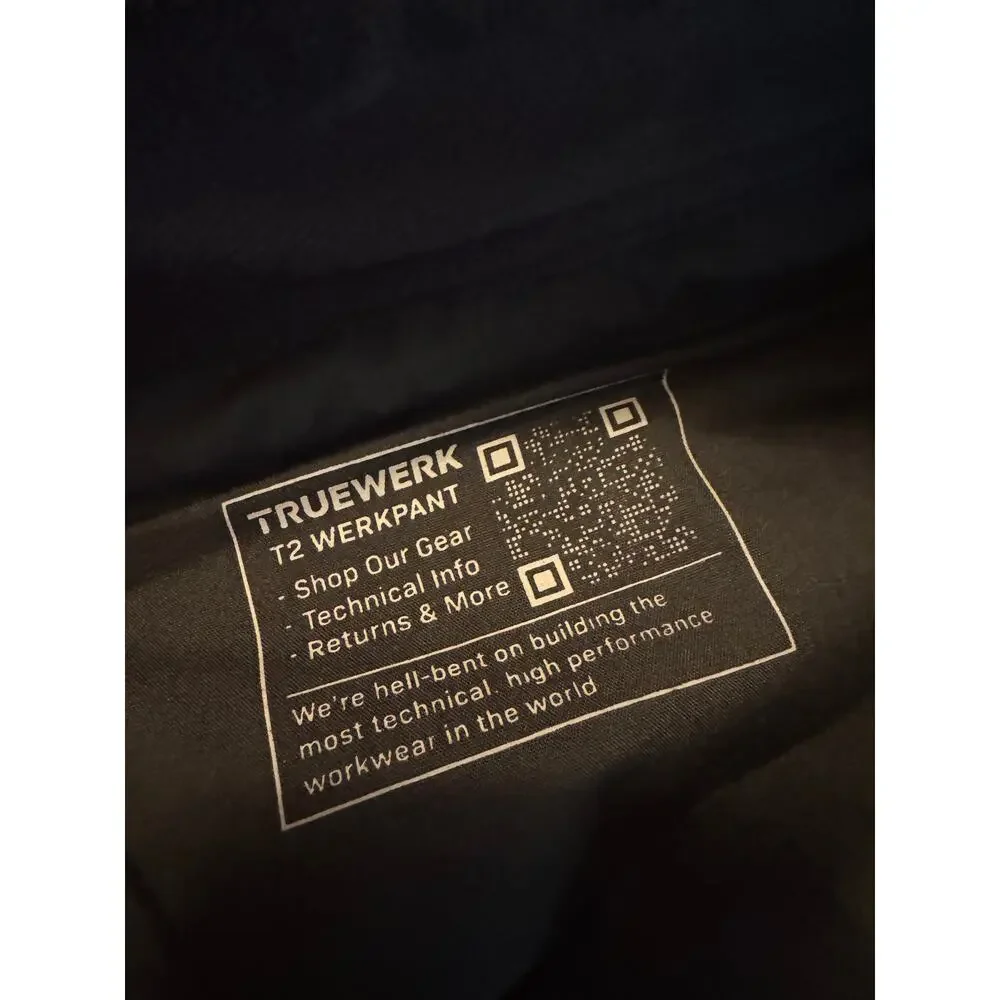 TrueWerk T2 Werkpant Cargo Workwear Pants Green Technical Performance Gorp